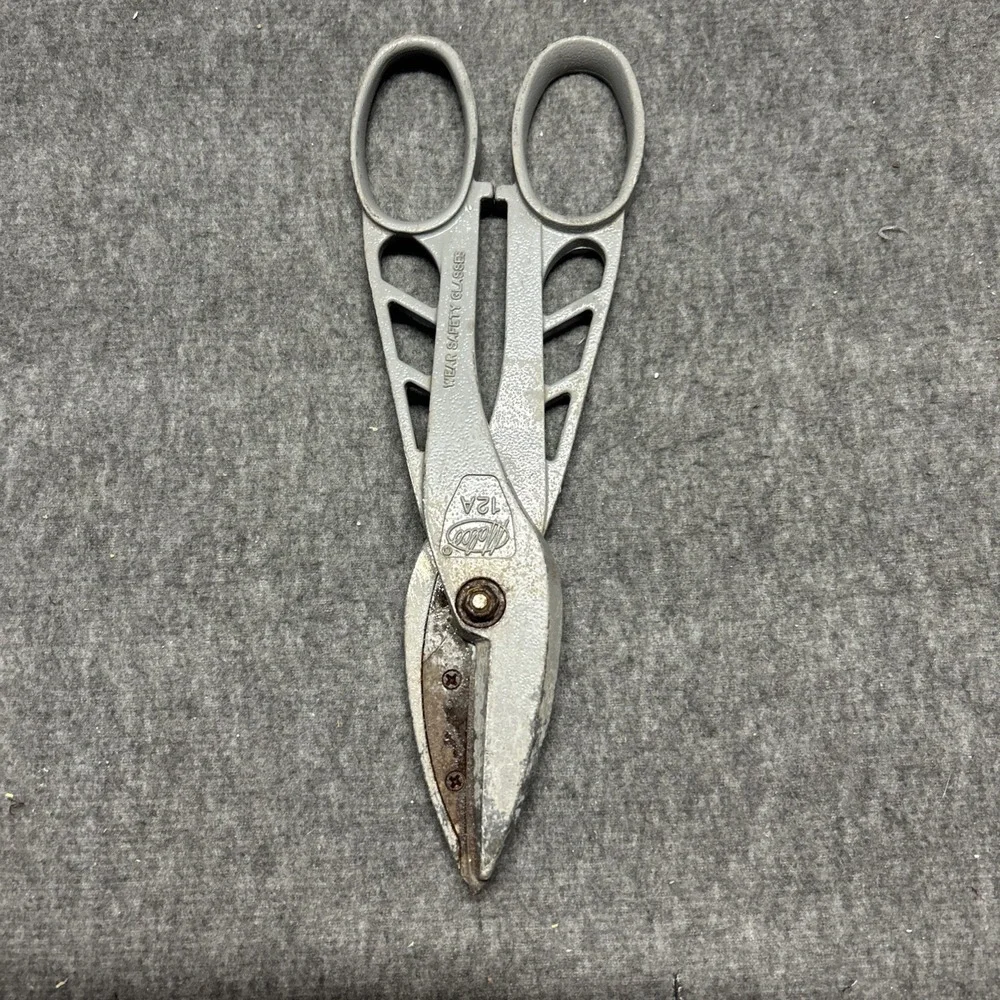 Malco 12A USA 12 in. Straight Cut Aluminum Snip‎ Shears Metal Work Siding Cutter